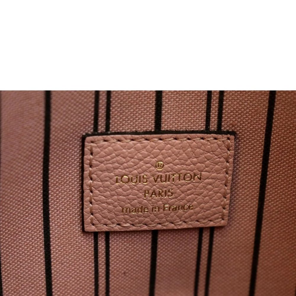 LOUIS VUITTON Metis Pochette Empreinte Leather Crossbody Bag Pink - Picture 11 of 12